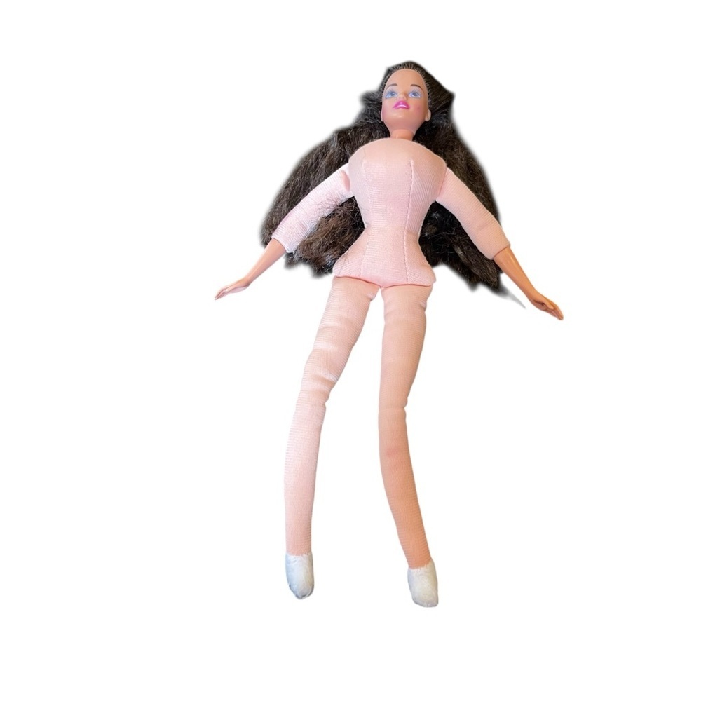 Vintage 90s bedtime Barbie slumber party soft plush body Teresa